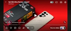 Nouveau Itel S26 Ultra 256 GB Doré