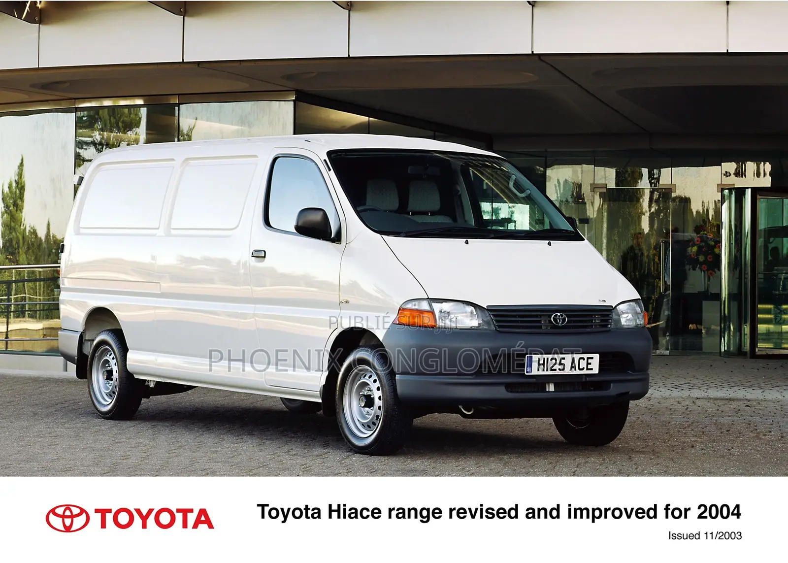 Toyota HiAce 2004 Blanc