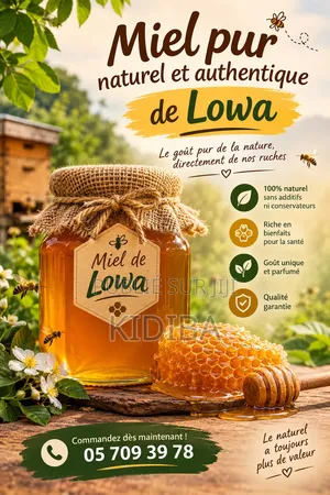 Miel  Et Pâte d'Arachide