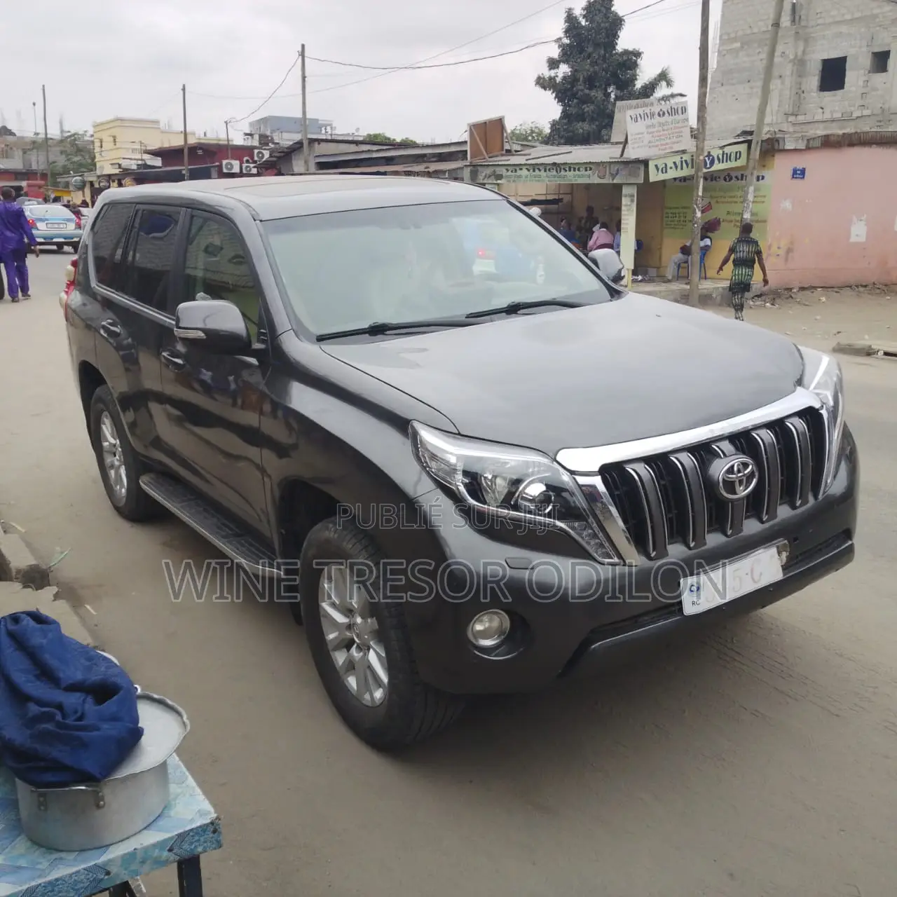 Toyota Land Cruiser Prado 2.8 D-4D 2016 Gris