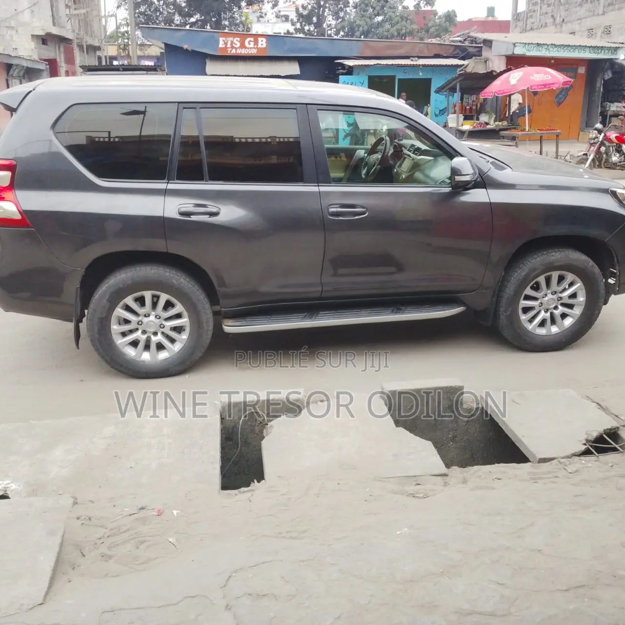 Toyota Land Cruiser Prado 2.8 D-4D 2016 Gris