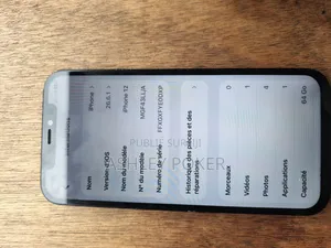 Apple iPhone 12 64 GB Blanc