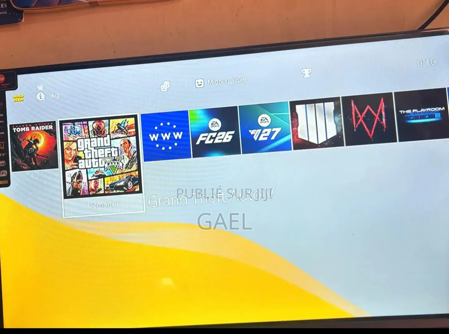 PS4 Craqué