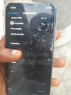 Apple iPhone X 64 GB Blanc