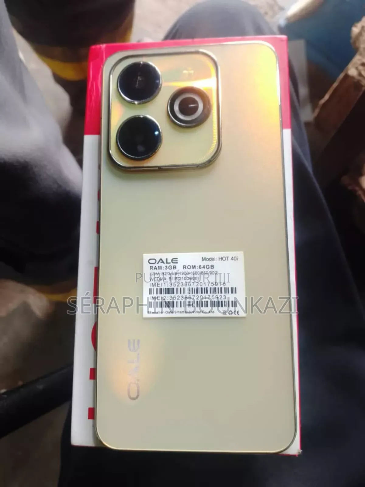 New Oale P1 64 GB Doré