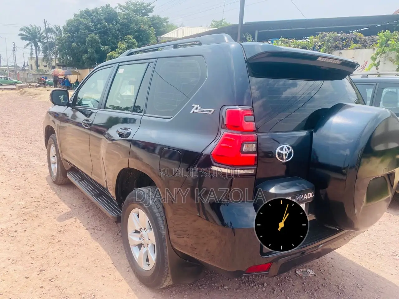 Neuf Toyota Land Cruiser Prado 2023 Noir