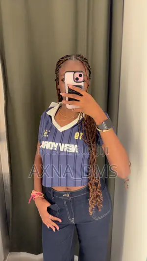 Jean Bleu Baggy Bershka