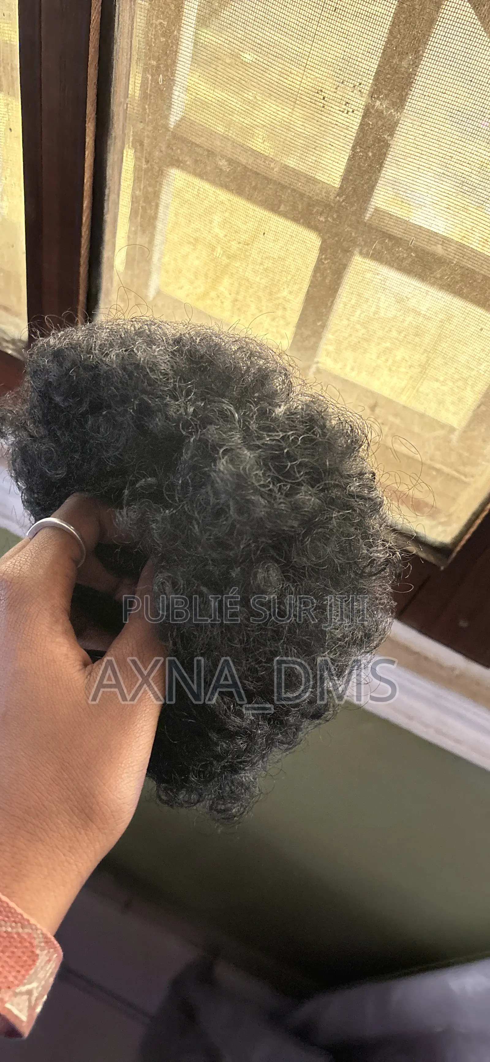 Chignon Afro Bouclés