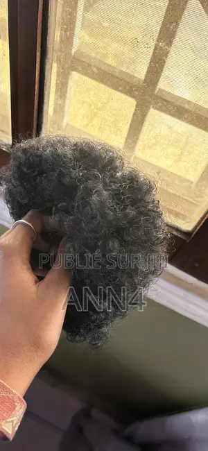 Chignon Afro Bouclés
