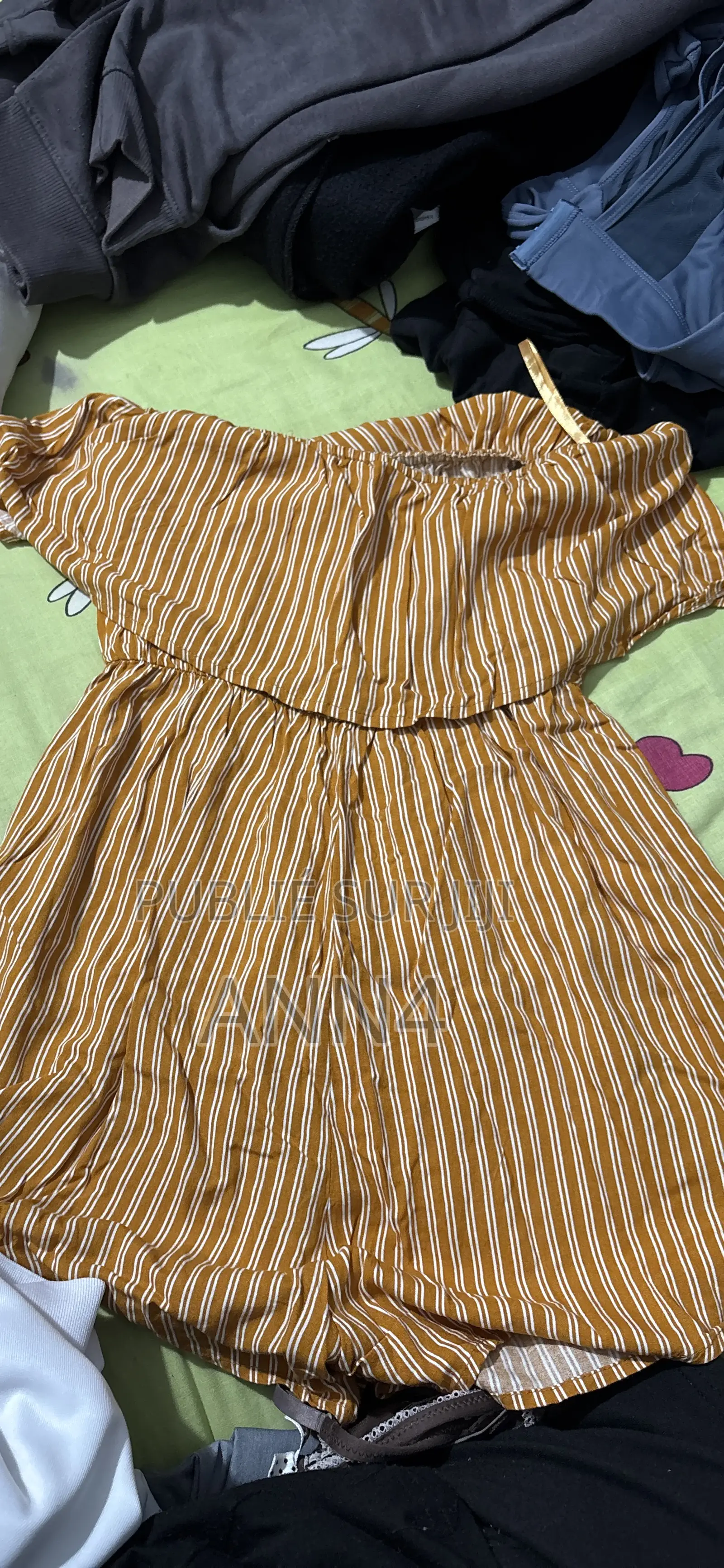 Haut Jaune Rayure Kiabi