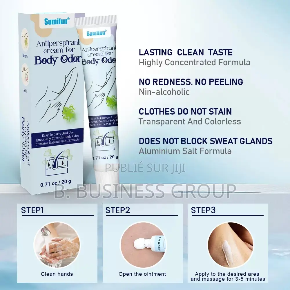 Crème Antitranspirante Pour Odeur Corporelle