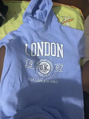 Pull Bleu Style Américain