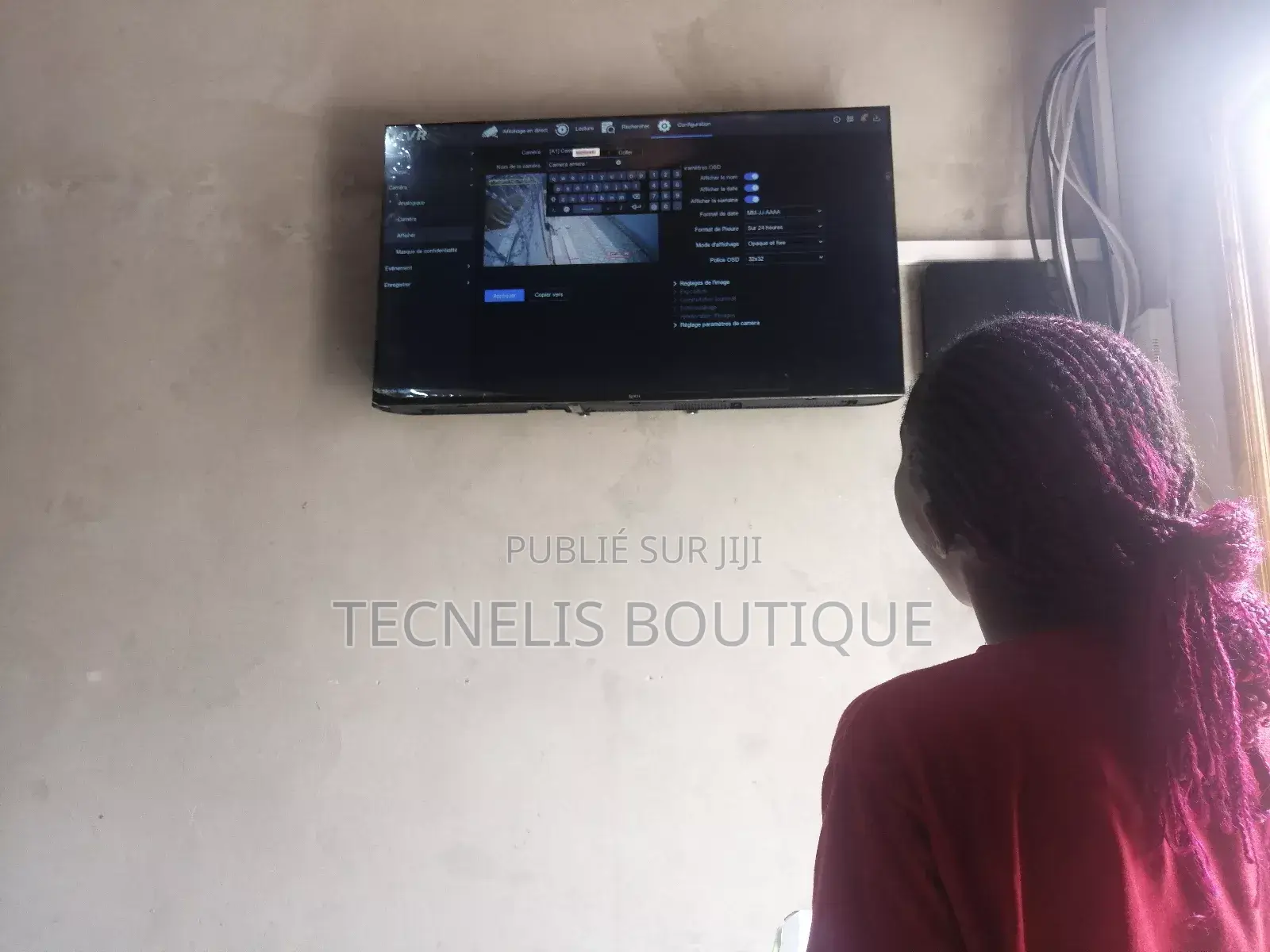 Installation Camera
