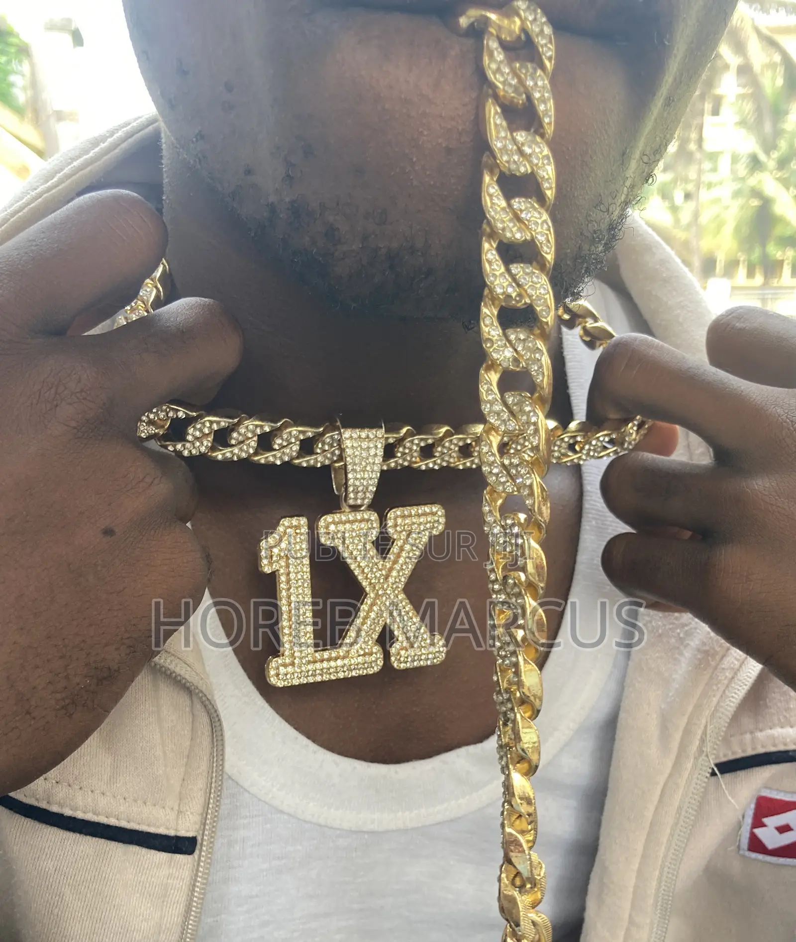 Chaînette + Bracelet 1x ( Chetté Himra )