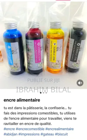 Encre Alimentaire