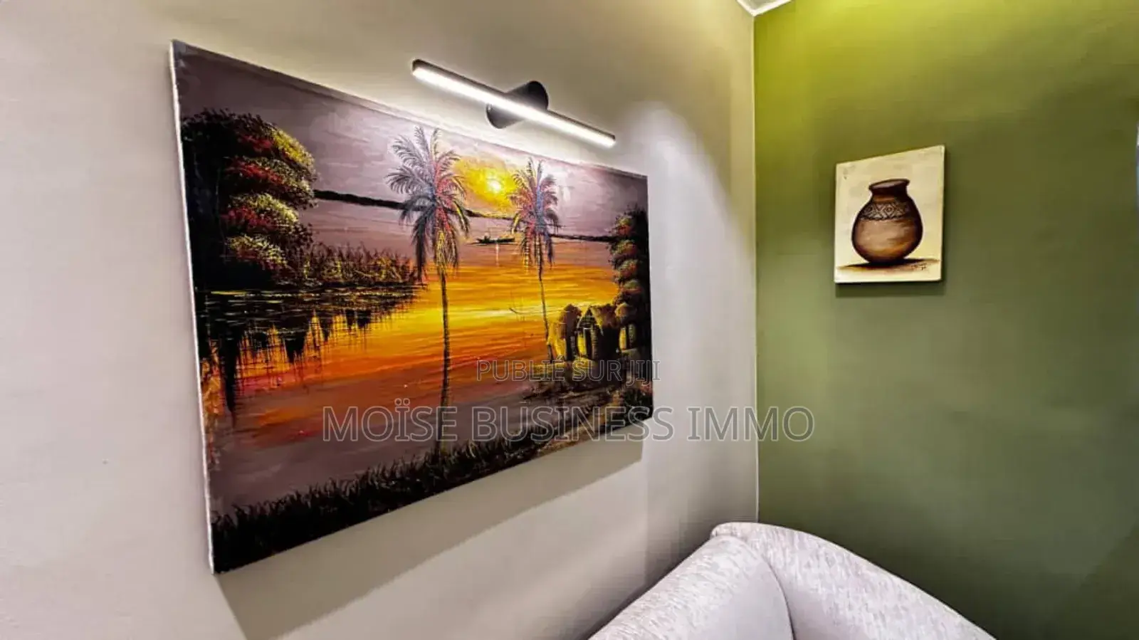 Furnished 1chbre Studio dans Moïse Business &, Lumumba à Louer