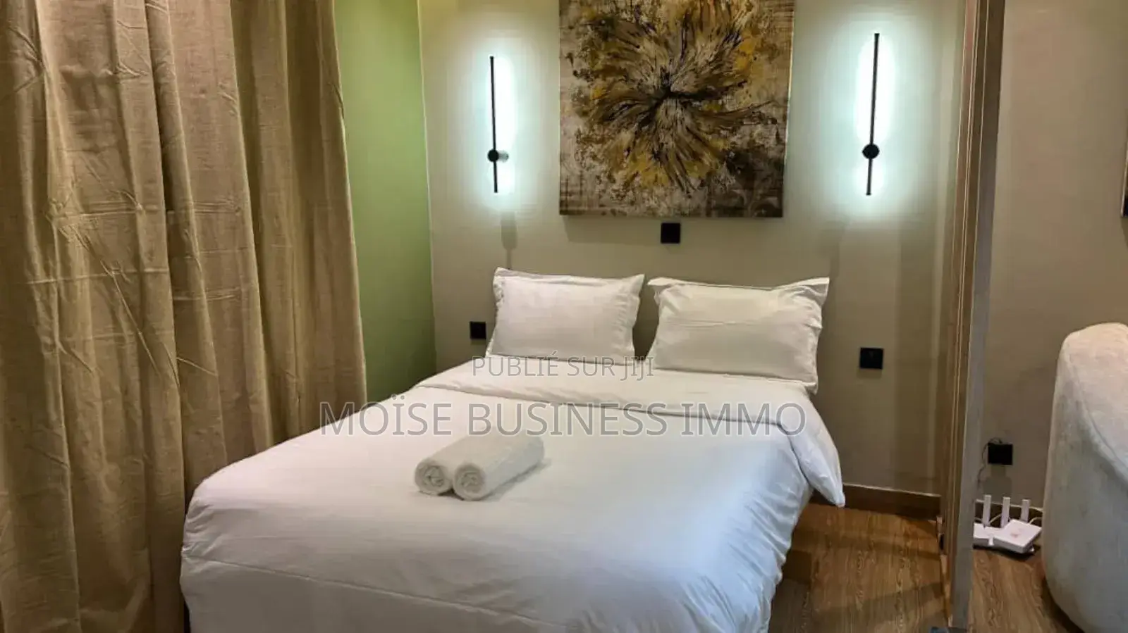 Furnished 1chbre Studio dans Moïse Business &, Lumumba à Louer