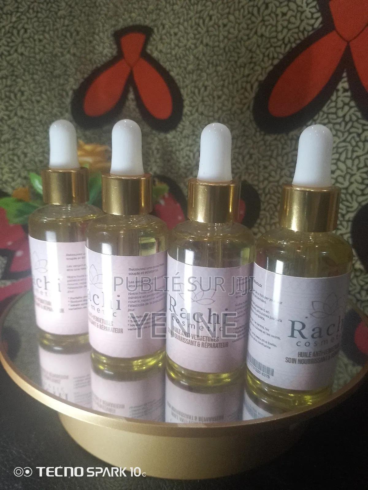 Huile Anti Vergetures -Soin Nourrissant Réparateur