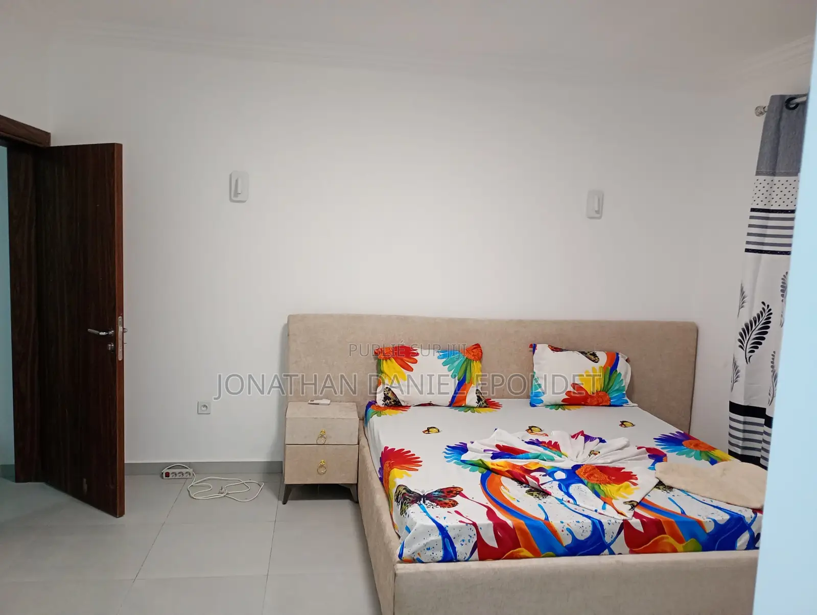 Furnished 2chbre Appartement dans Appartement Meublé, Moungali à Louer