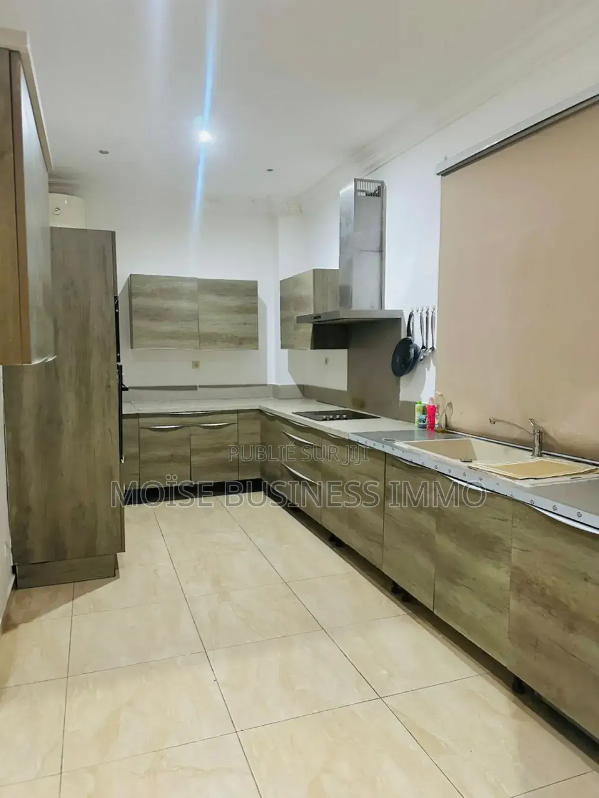 Furnished 1chbre Appartement dans Moïse Business &, Lumumba à Louer