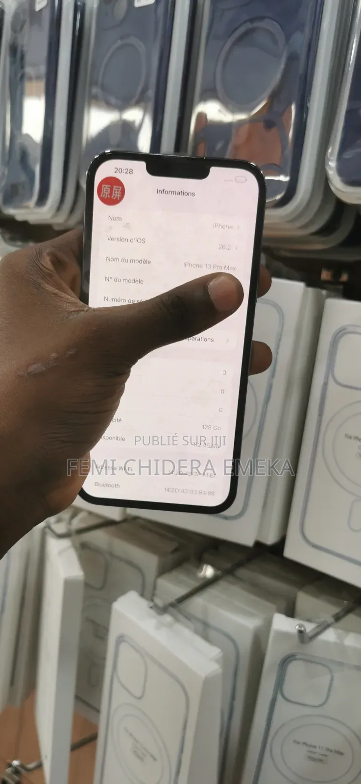 New Apple iPhone 13 Pro Max 256 GB Bleu