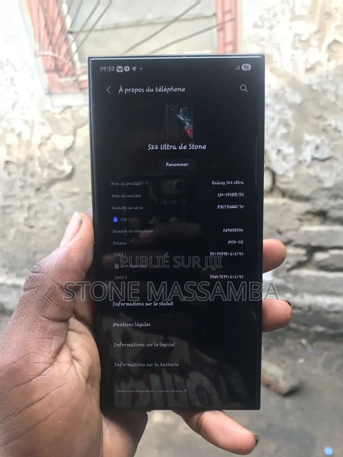 Samsung Galaxy S22 Ultra 5G 128 GB Black