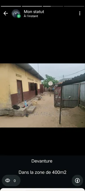 Parcelle À Vendre À Loandjili Vers Le Cabasse À 2 Ruelles Du Goudron