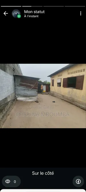 Parcelle À Vendre À Loandjili Vers Le Cabasse À 2 Ruelles Du Goudron