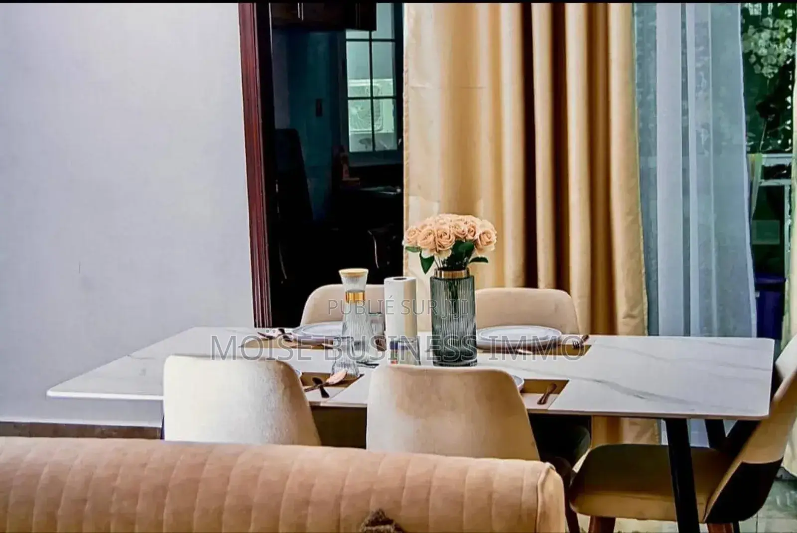 Furnished 1chbre Appartement dans Moïse Business Immo, Lumumba à Louer