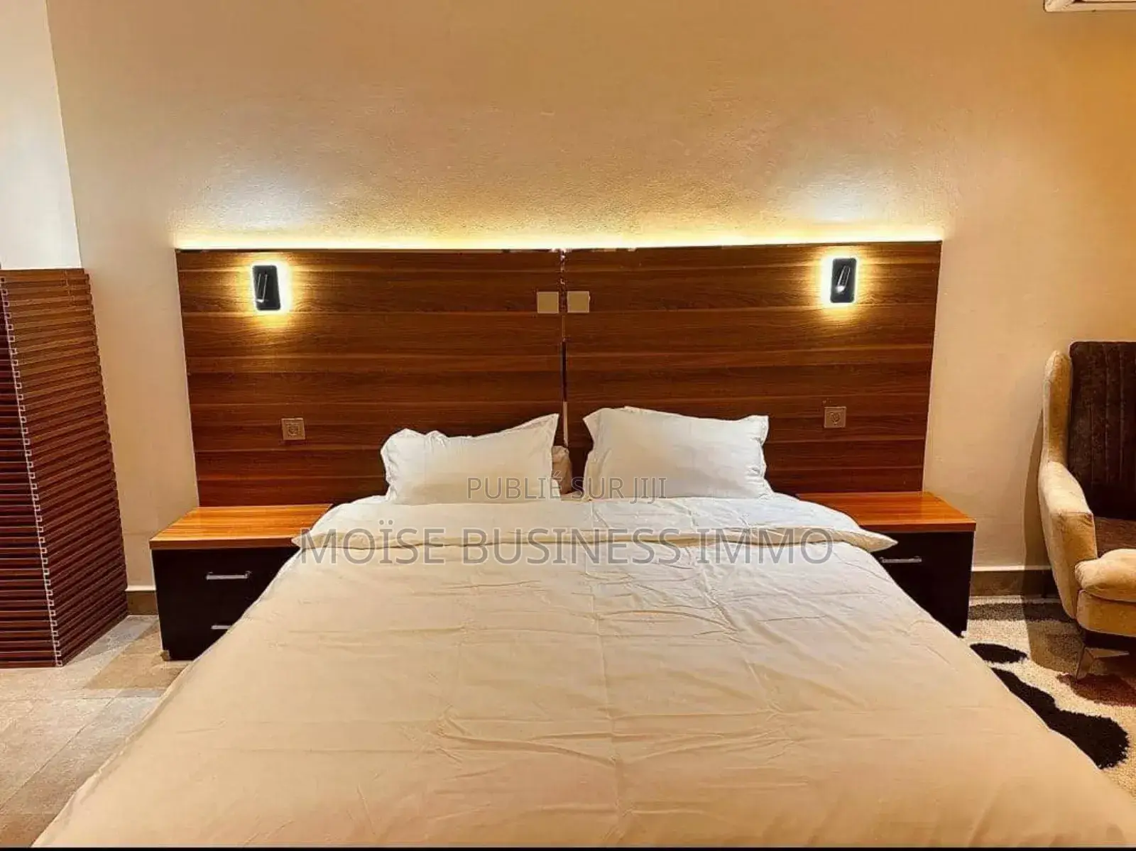 Furnished 1chbre Appartement dans Moïse Business Immo, Lumumba à Louer