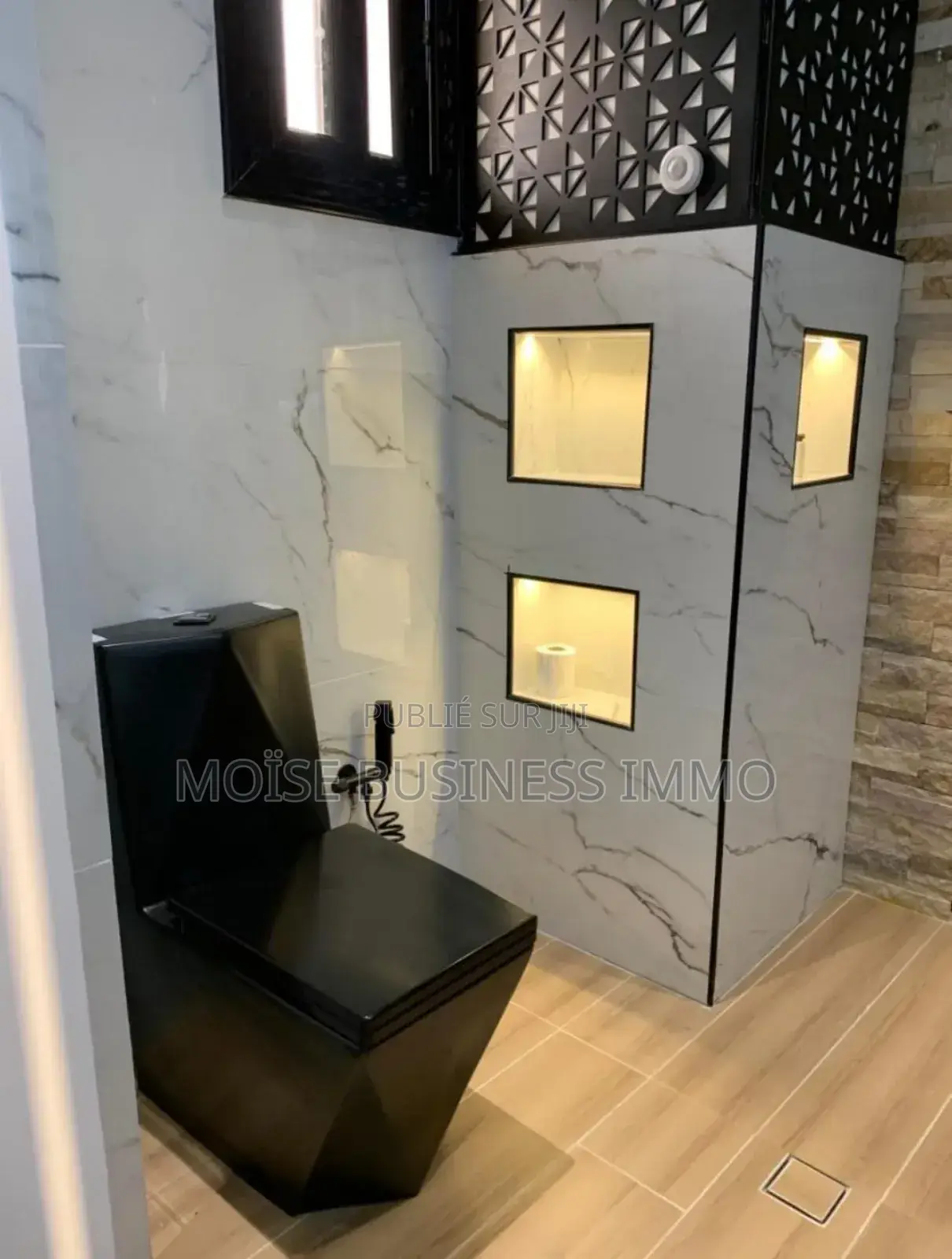 Furnished 1chbre Appartement dans Moïse Business &, Lumumba à Louer