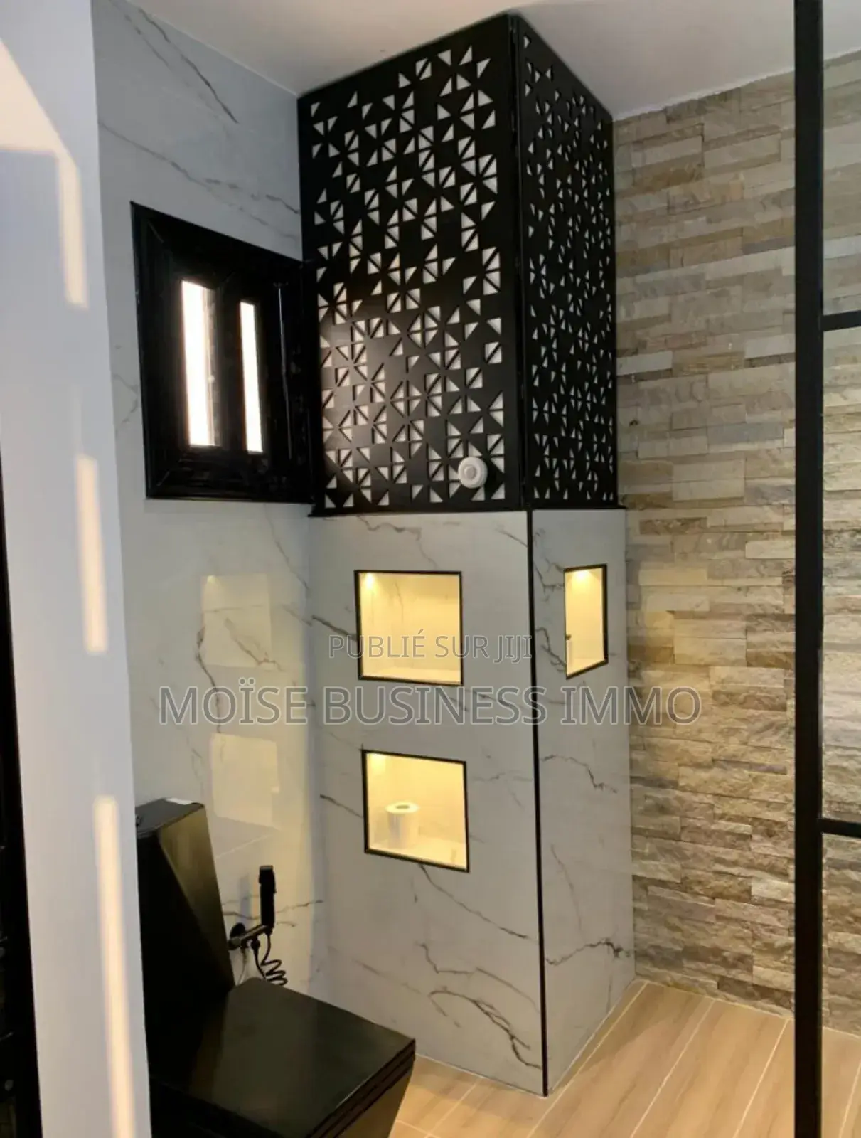 Furnished 1chbre Appartement dans Moïse Business &, Lumumba à Louer