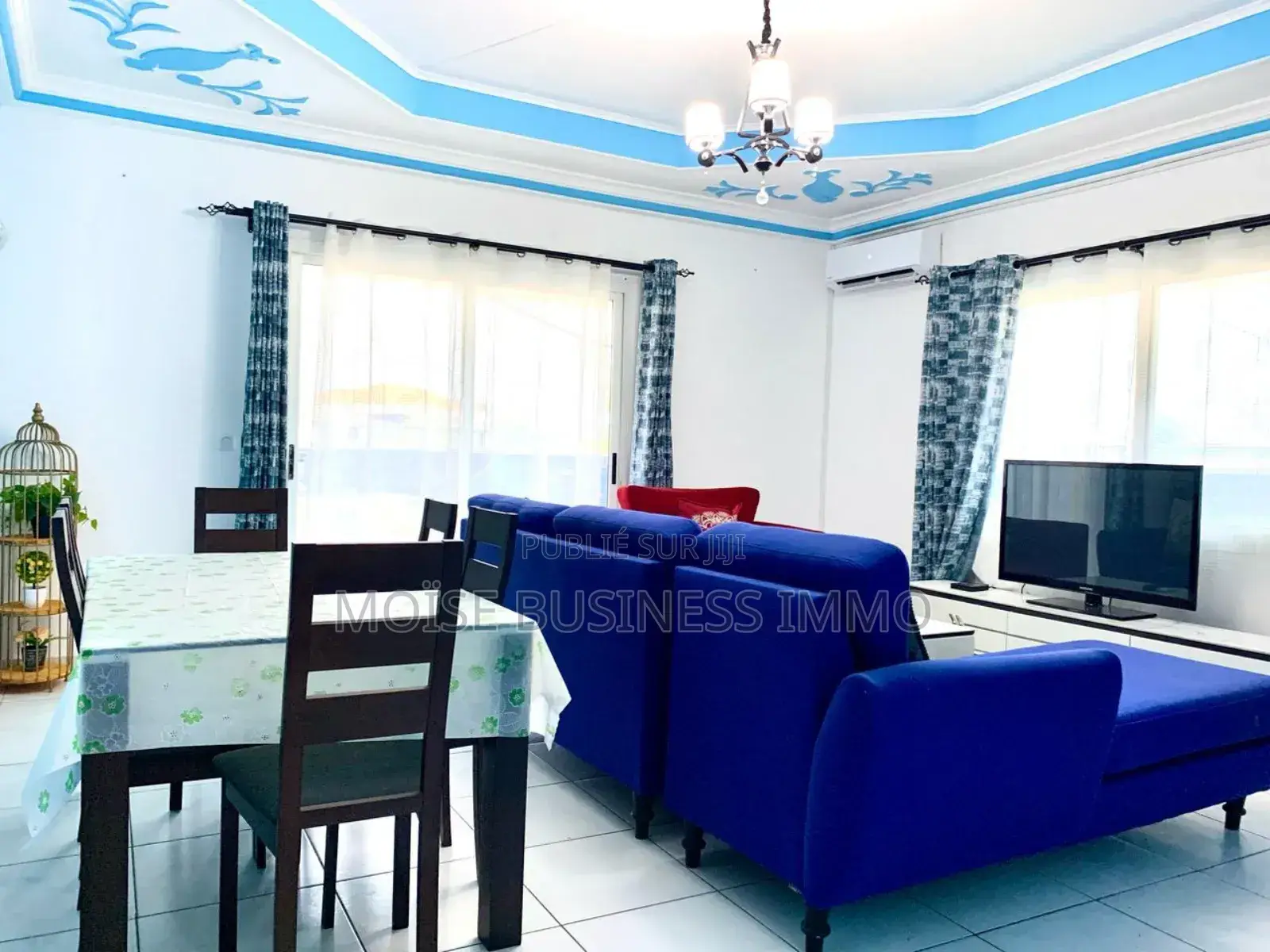 Furnished 2chbre Appartement dans Moïse Business &, Lumumba à Louer