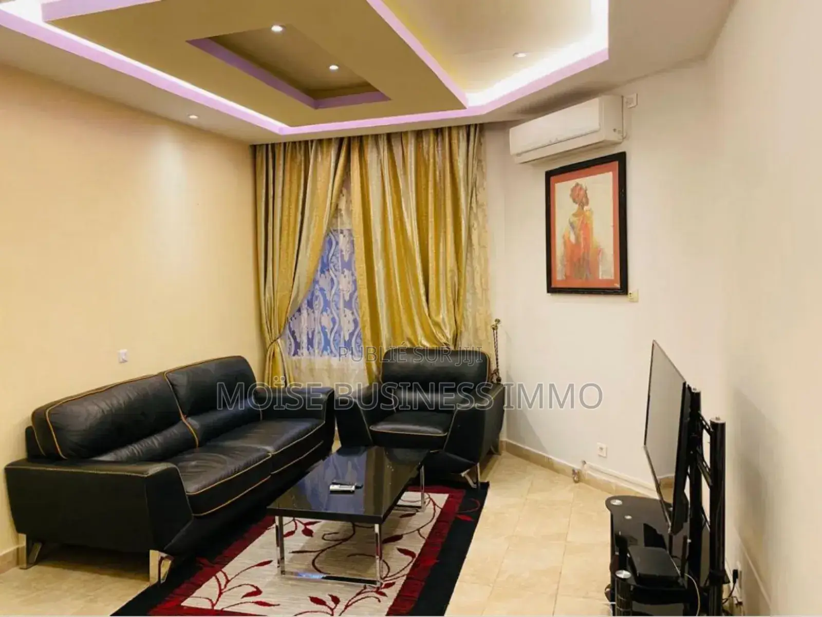Furnished 2chbre Appartement dans Moïse Business &, Lumumba à Louer