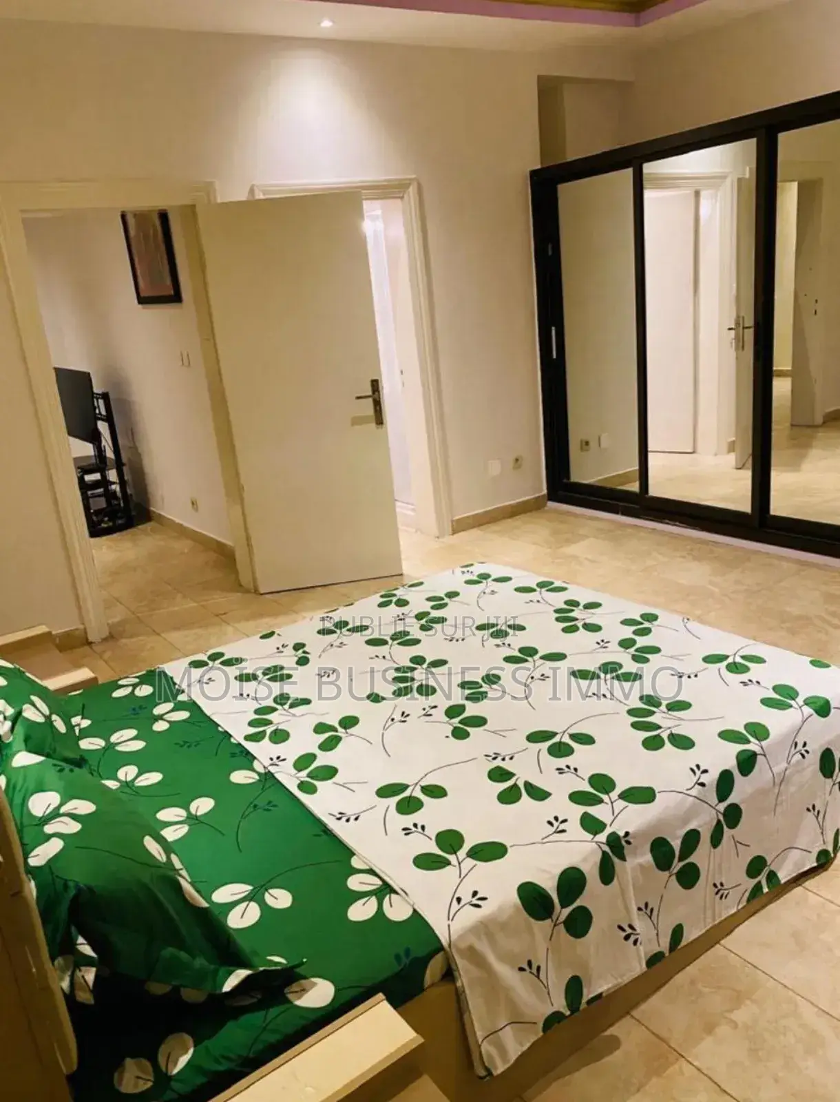 Furnished 2chbre Appartement dans Moïse Business &, Lumumba à Louer