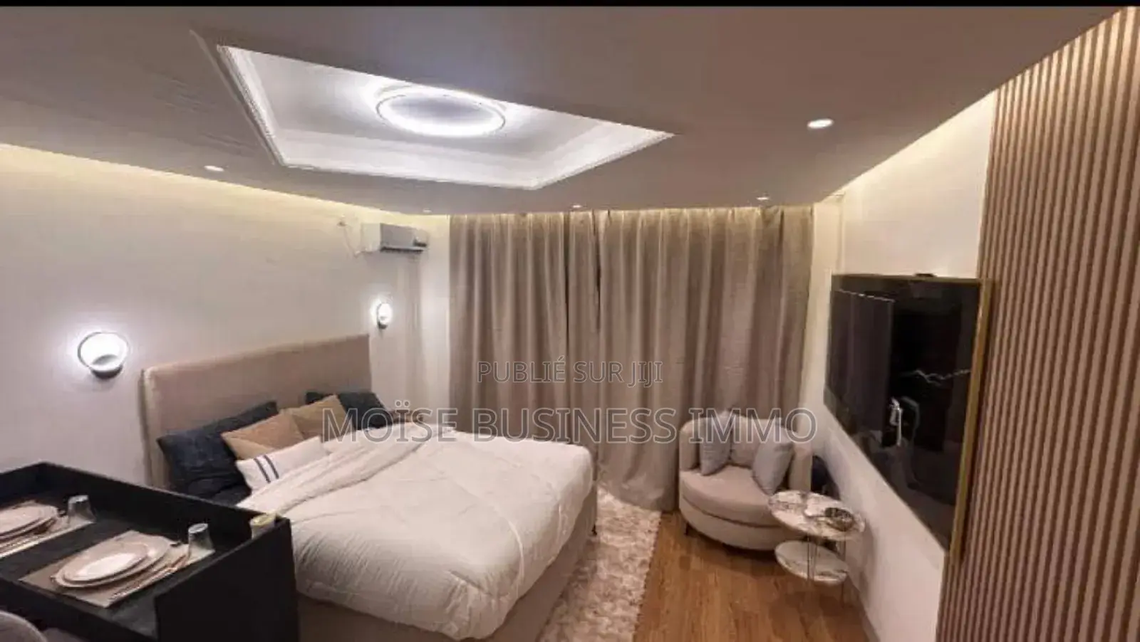 Furnished 1chbre Studio dans Moïse Business &, Lumumba à Louer