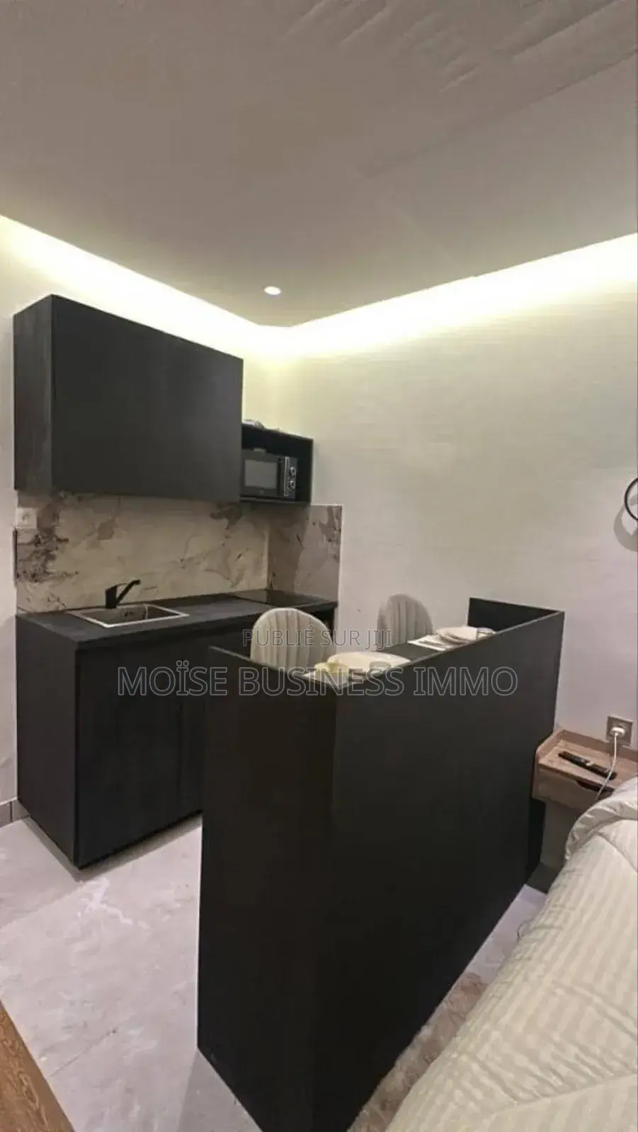 Furnished 1chbre Studio dans Moïse Business &, Lumumba à Louer