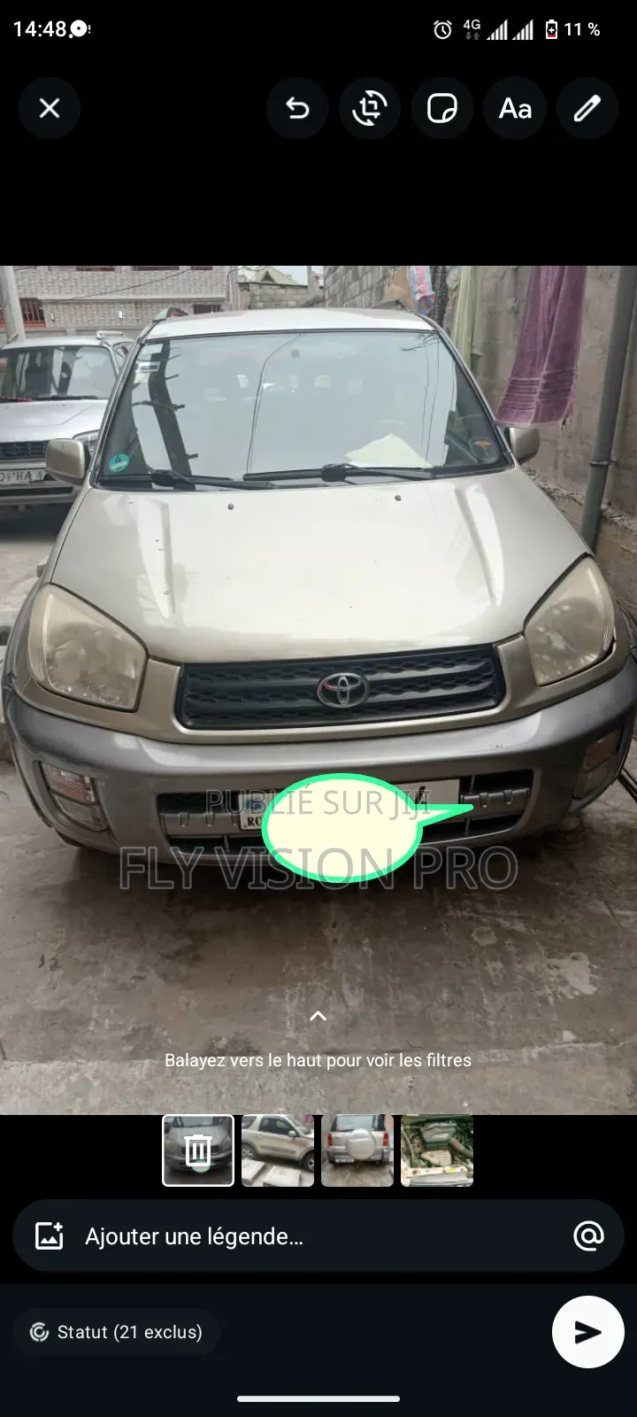 Toyota RAV4 2018 Gris