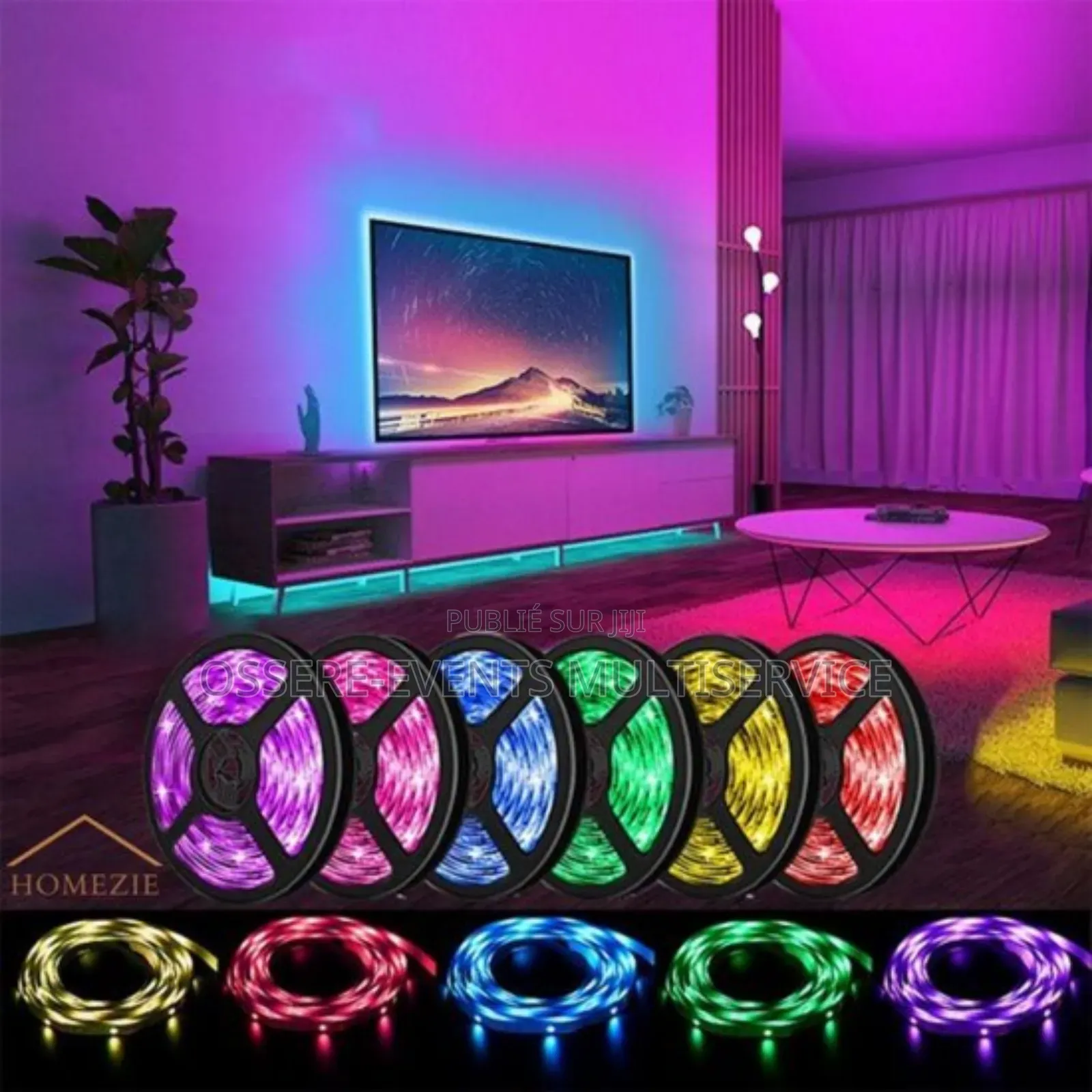 Led Lumière Ring Light Et Jeux Des Lumière Avec Télécommande