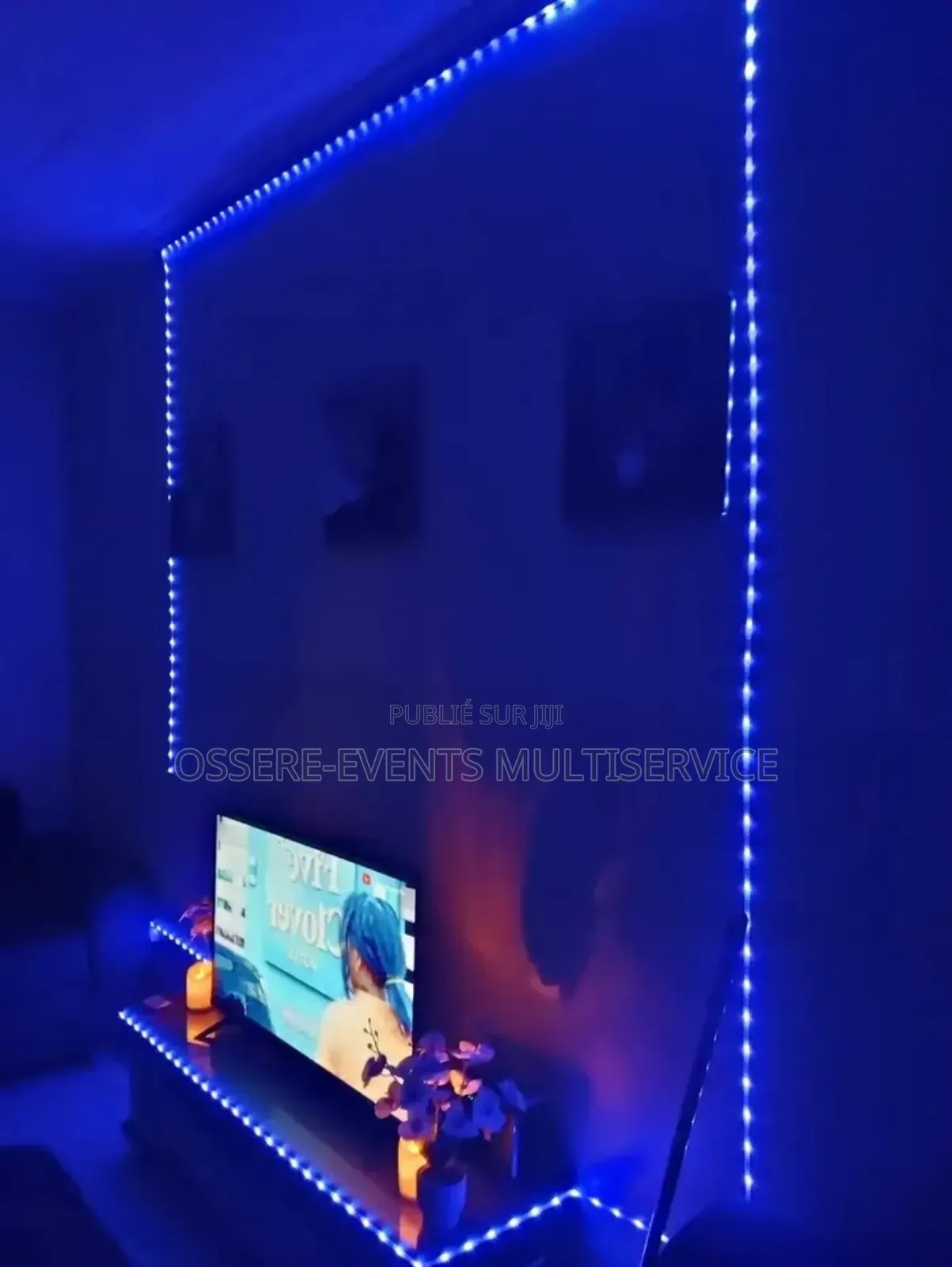 Led Lumière Ring Light Et Jeux Des Lumière Avec Télécommande