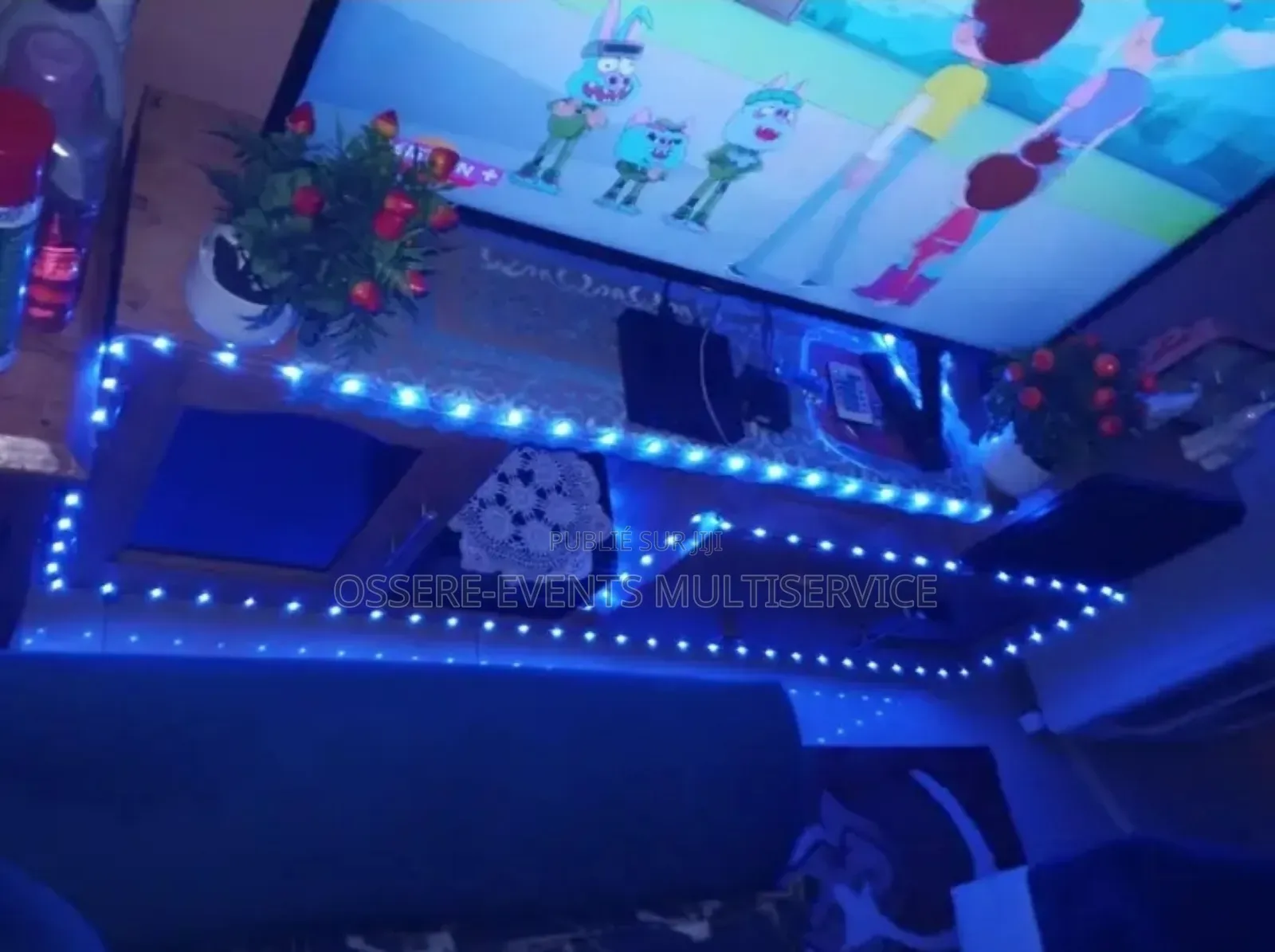 Led Lumière Ring Light Et Jeux Des Lumière Avec Télécommande