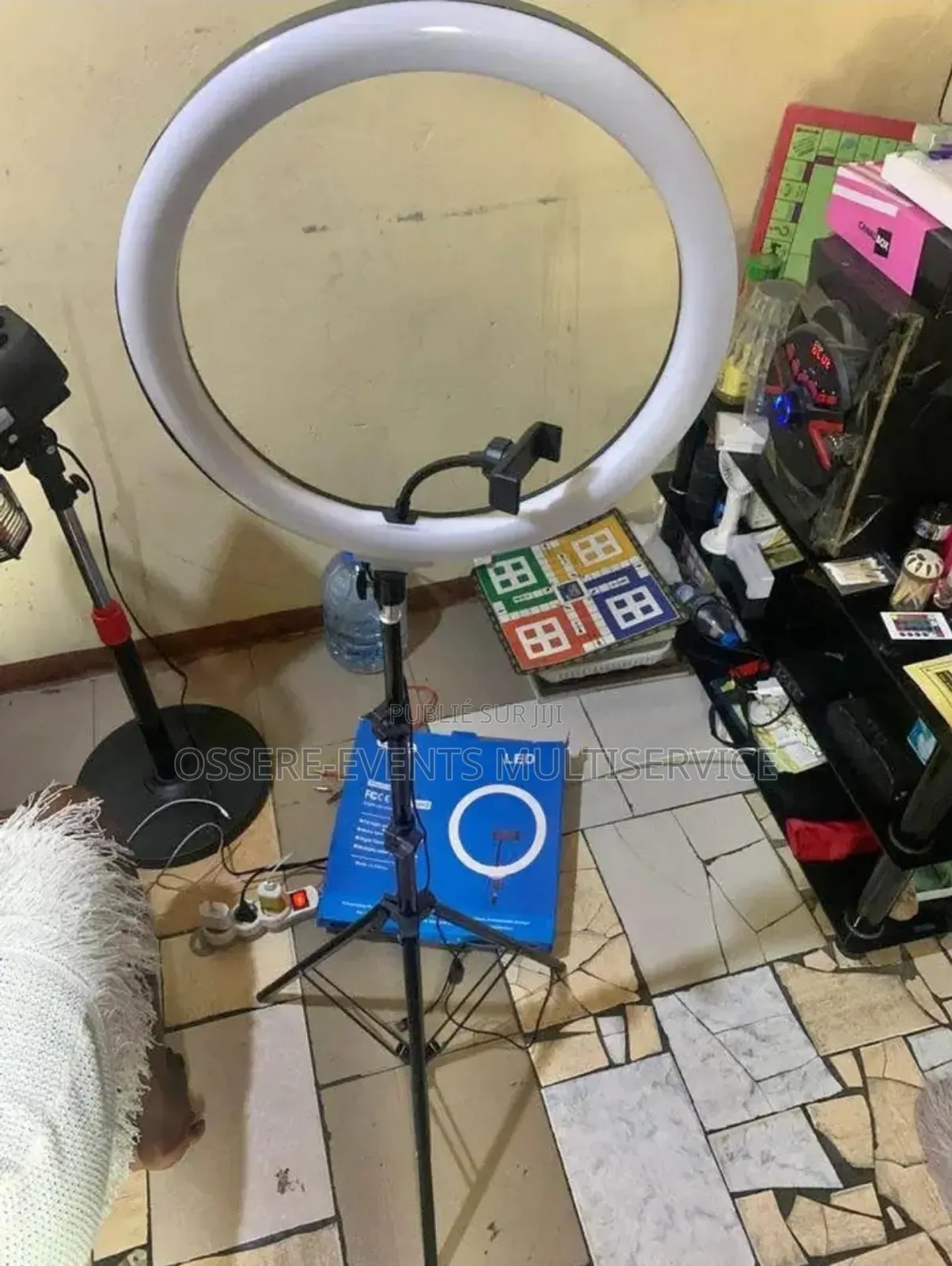 Led Lumière Ring Light Et Jeux Des Lumière Avec Télécommande