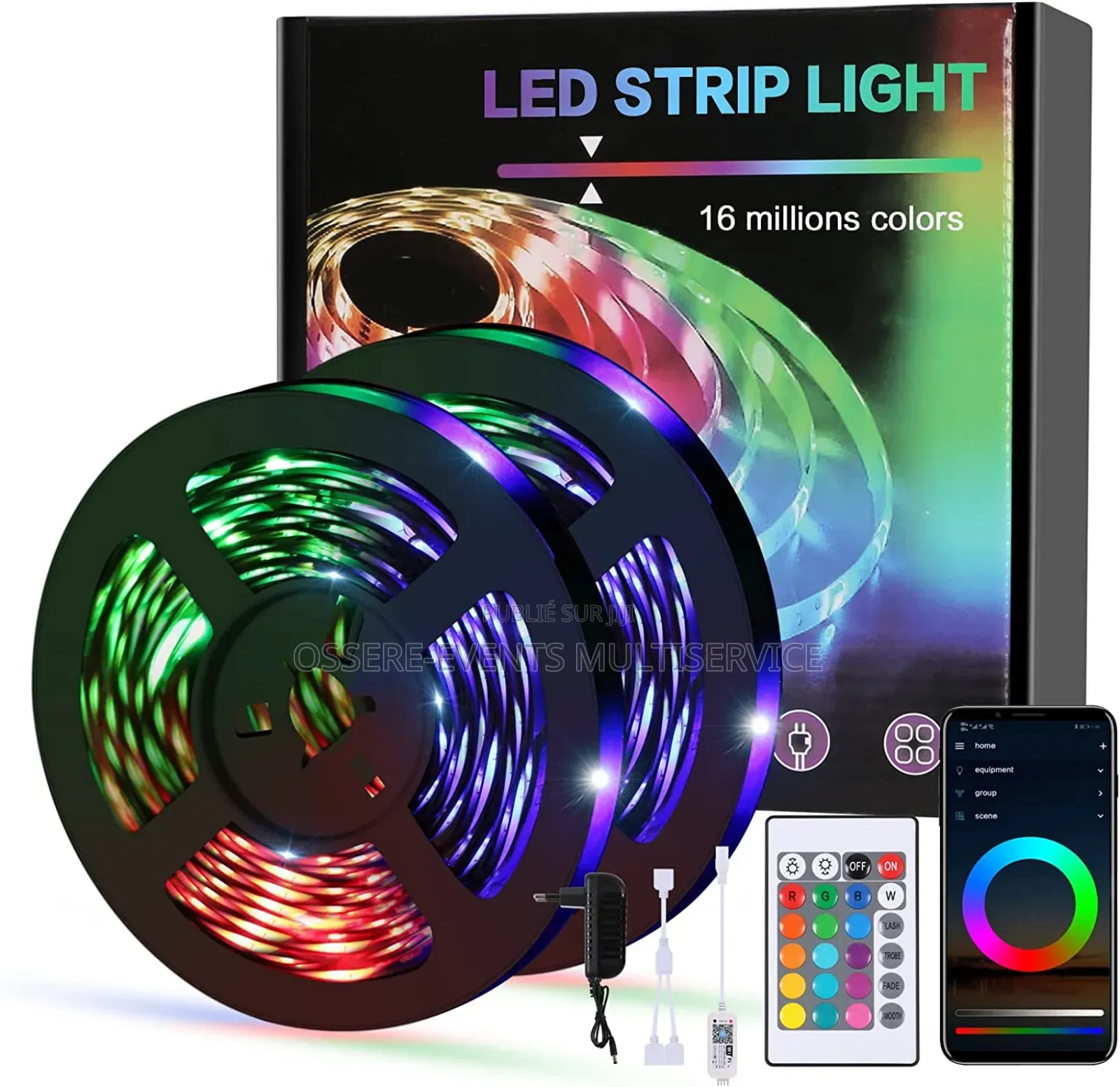 Led Lumière Ring Light Et Jeux Des Lumière Avec Télécommande