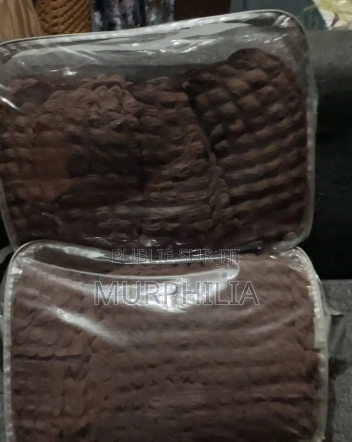 Couvre Fauteuil Extensible - Marron Chocolat