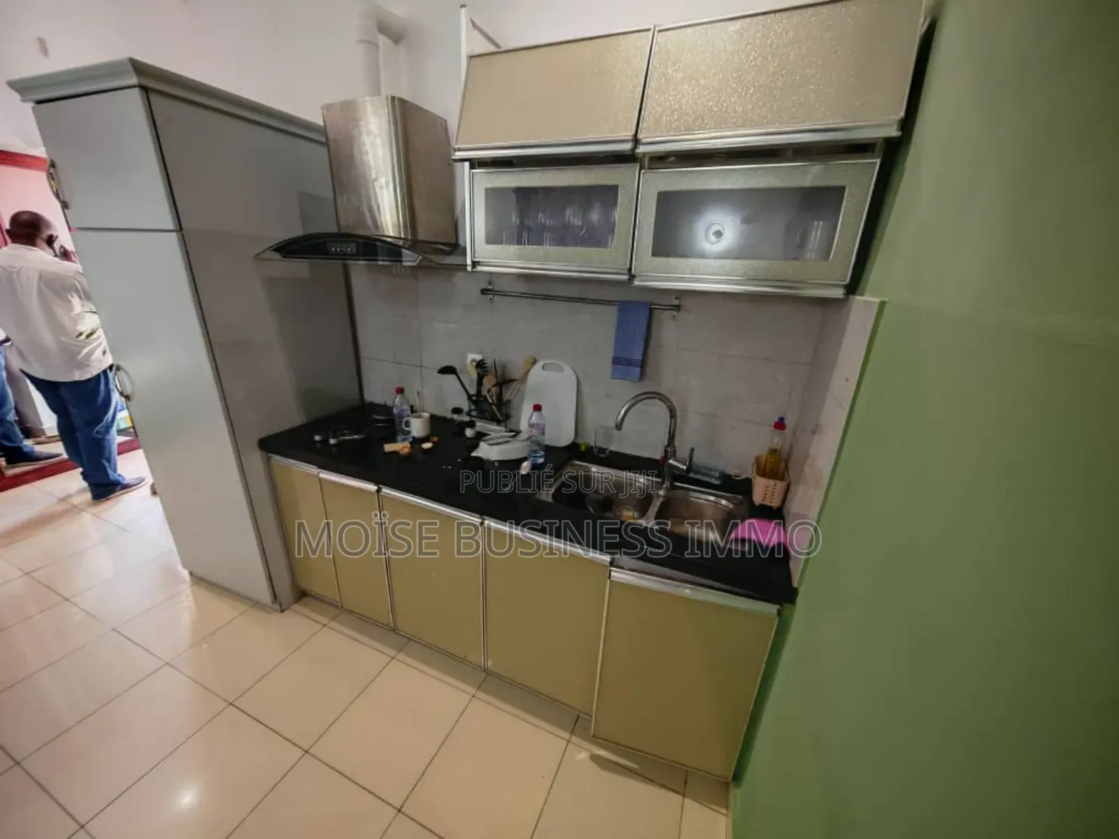 Furnished 1chbre Appartement dans Moïse Business &, Lumumba à Louer