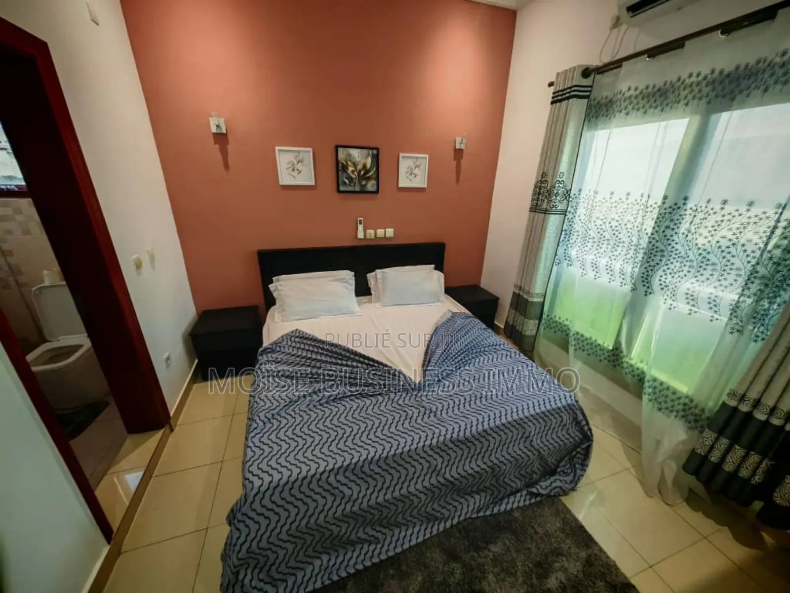 Furnished 1chbre Appartement dans Moïse Business &, Lumumba à Louer