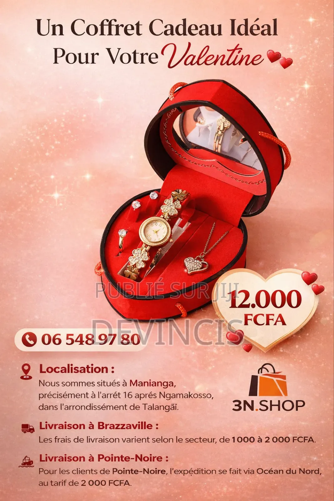 Le Coffret Idéal Pour Votre Valentine .