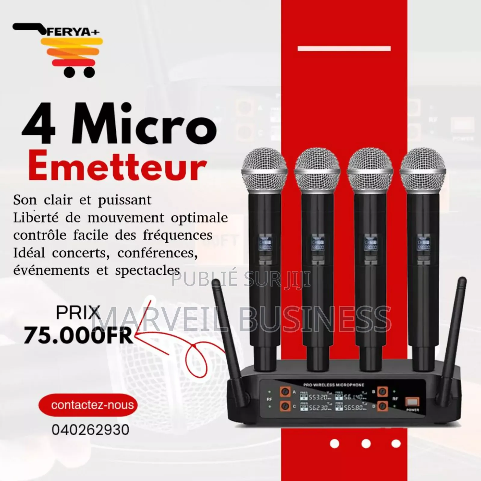 4 Micro Émetteur