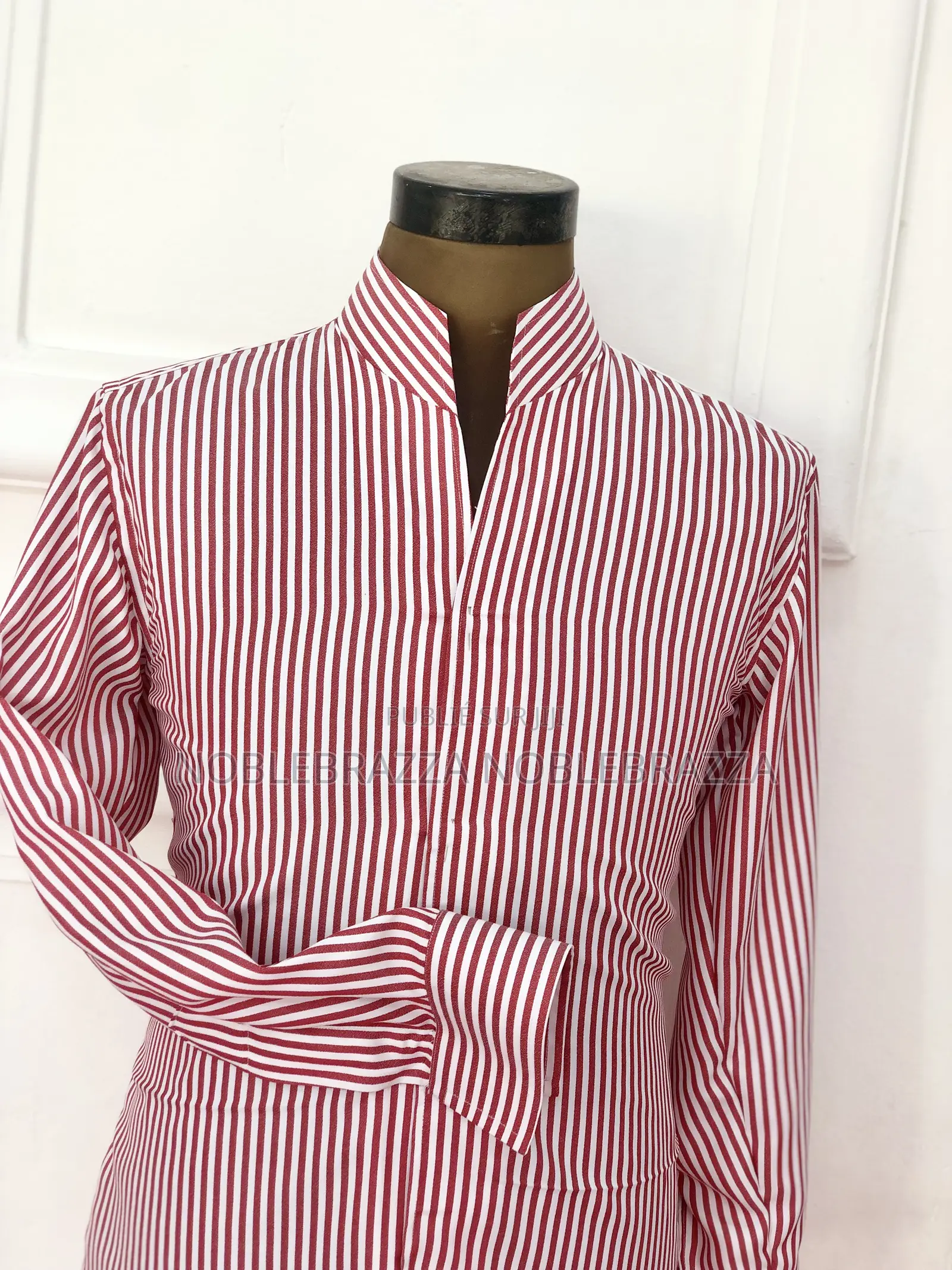 Noble-Brazza Chemise Col Tulipe