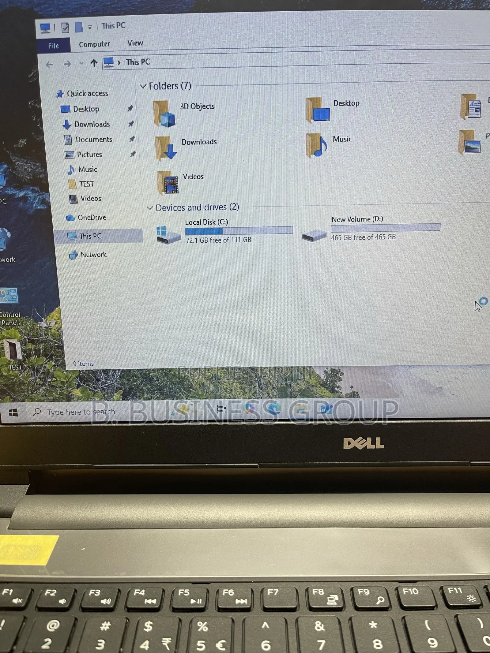 Ordinateur Portable Dell Inspiron 5559 8GB Intel Core I5 SSD 500GB